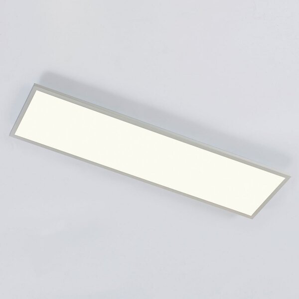 Arcchio LED панел Philia, CCT, 120 cm, 30 W, Затъмняване, Бял, Дневна/трапезария, Пластмаса, Модерен