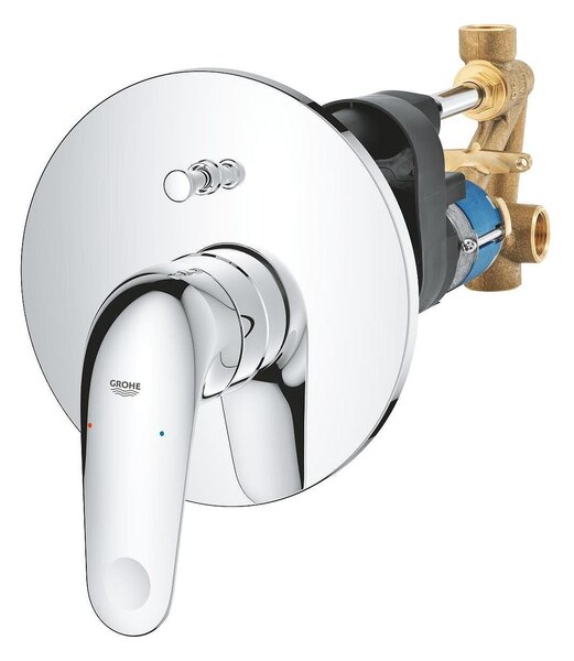 Grohe Euroeco eдноръкохватков смесител за вана/душ, за вграждане