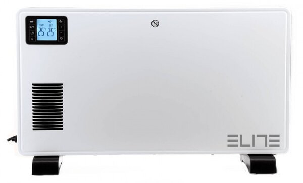 Конвектор с Wi-Fi Elite WCH-1405, 2300W, LCD, Дистанционно, Вентилатор, Таймер, Бял