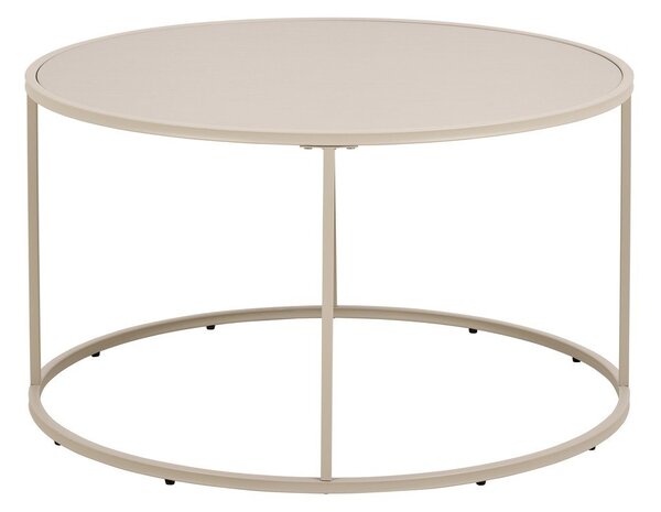 Сива стоманена кръгла масичка за кафе ø 80 cm Seaford – Actona