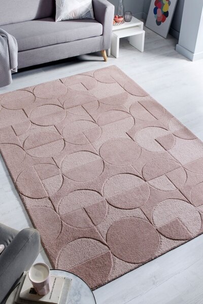 Килим Гиги Розов Пал 120X170 см, Flair Rugs