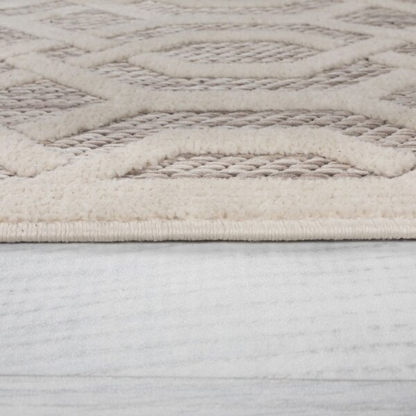 Килим Матаро Натурален 160X160 см, кръгъл, Flair Rugs