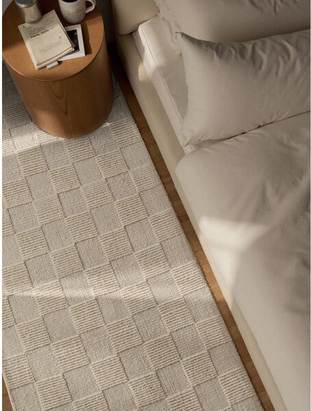 Кремава ръчно изработена вълнена пътека 80x200 cm Scala – Villeroy&Boch