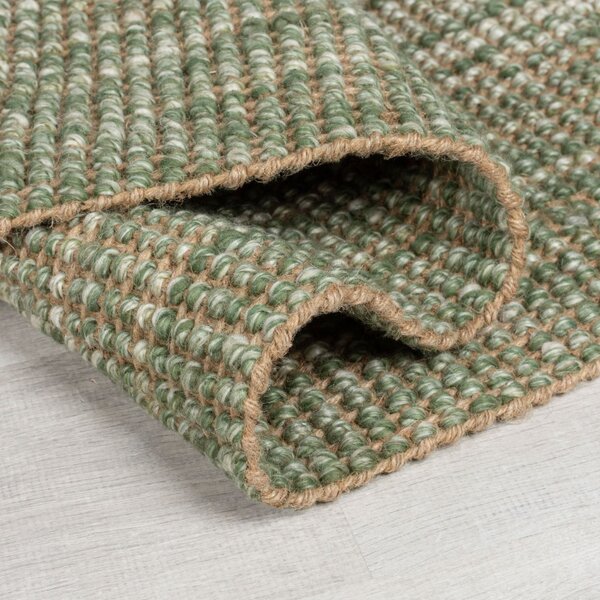 Килим от юта омбре зелено 60X110 см, Flair Rugs