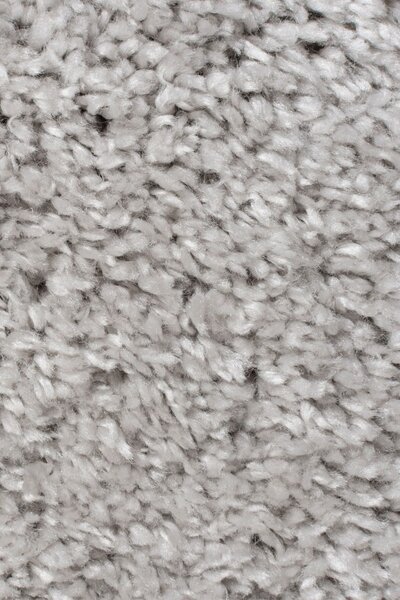 Килим Feather Soft Сив 133X133 см, кръгъл, Flair Rugs