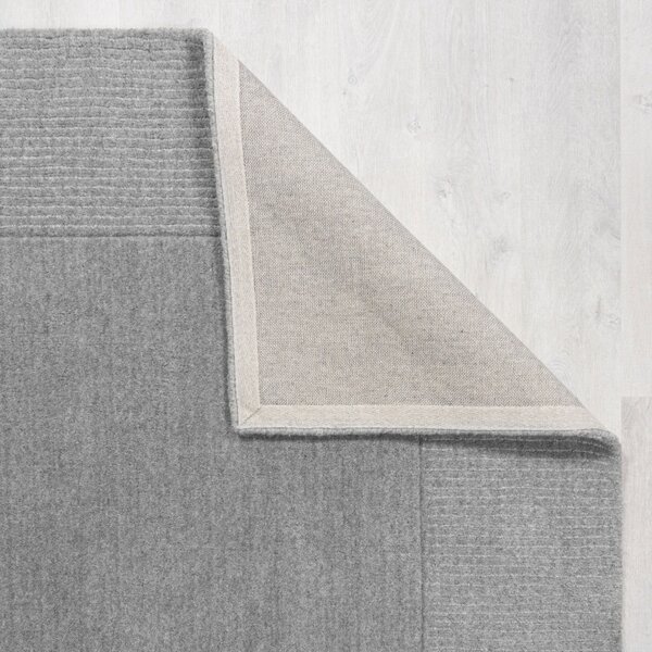 Текстурирана вълна Текстуриран граничен килим GREY MARL 160X230 cm, Flair Rugs