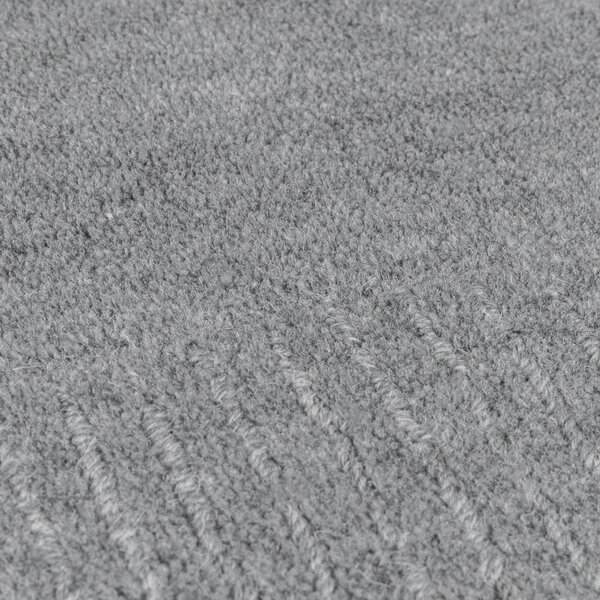 Текстурирана вълна Текстуриран граничен килим GREY MARL 160X230 cm, Flair Rugs