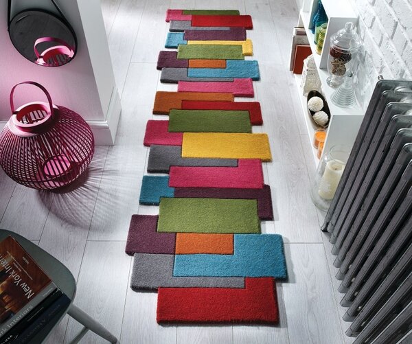 Пътека Collage Многоцветна 66X300 см, Flair Rugs