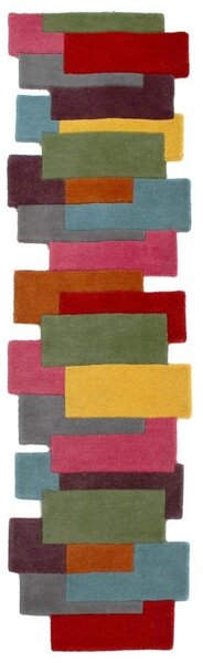 Пътека Collage Многоцветна 66X300 см, Flair Rugs