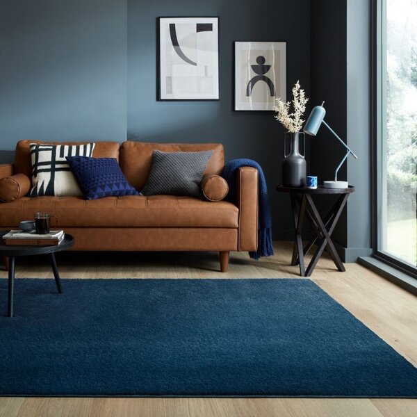 Килим Sheen в тъмносиньо 120X170 см, Flair Rugs