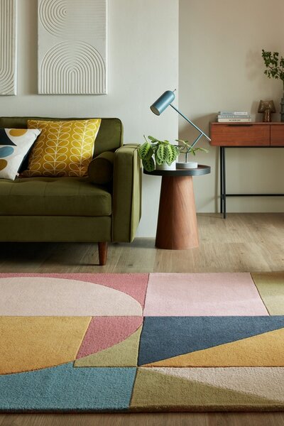 Модерен килим за площ Esre Multicolour 120X170 cm, Multicolour, Flair Rugs