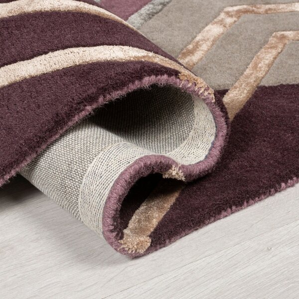 Килим, Harlow, Flair Rugs, сливов, 120x170 см