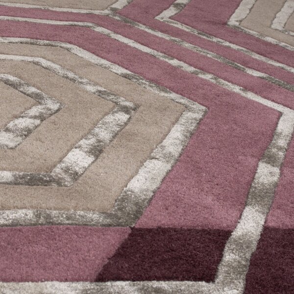 Килим, Harlow, Flair Rugs, сливов, 120x170 см