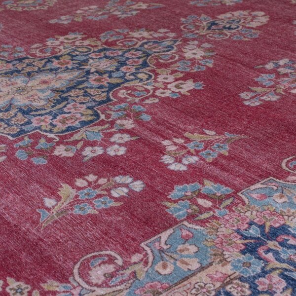Килим, Colby, Flair Rugs, червен, 80x150 см