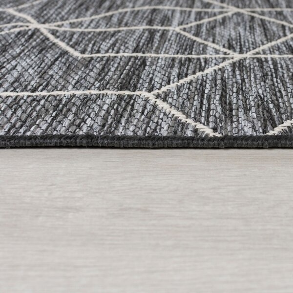Килим, Napoli, Flair Rugs, черен, 120x170 см
