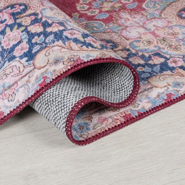 Килим, Colby, Flair Rugs, червен, 80x150 см