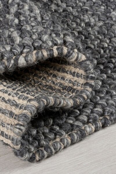 Килим, Minerals, Flair Rugs, сив, 80x150 см