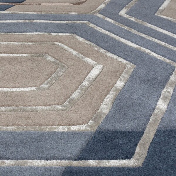 Килим, Harlow, Flair Rugs, деним, 120x170 см