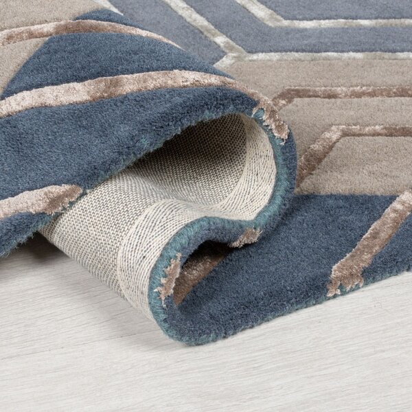 Килим, Harlow, Flair Rugs, деним, 120x170 см