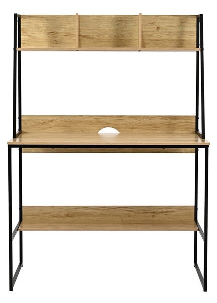 Бюро с рафт, Herbey, Pako World, дъб, 100x48x139 см