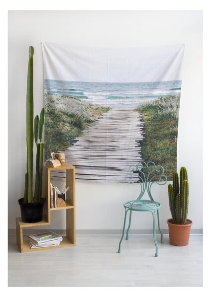 Гоблен от микрофибър , 140 x 140 cm Beach Way - Really Nice Things