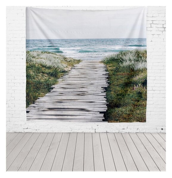 Гоблен от микрофибър , 140 x 140 cm Beach Way - Really Nice Things