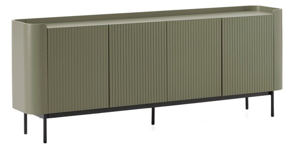 Зелен скрин 200x80x40 cm Willa – MOME