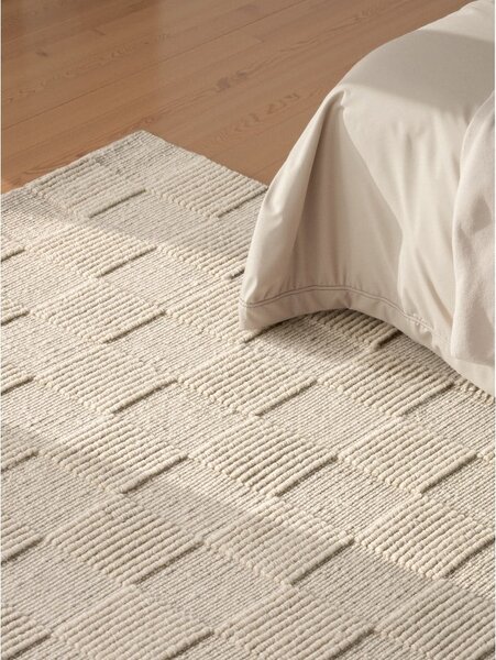 Кремав ръчно изработен вълнен килим 120x170 cm Scala – Villeroy&Boch