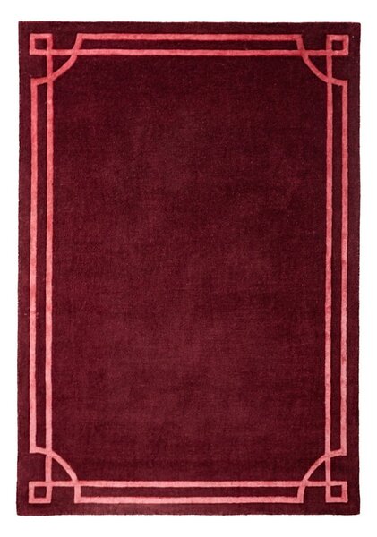 Бордо ръчно изработен вълнен килим 120x170 cm Gatsby – Flair Rugs
