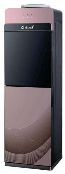 Диспенсър Elite WDC-2506RO, 550W, 10-85C, Охлаждане 2 л/ч, Затопляне 5 л/ч, Компресорен, Стъклена врата, Розов/черен