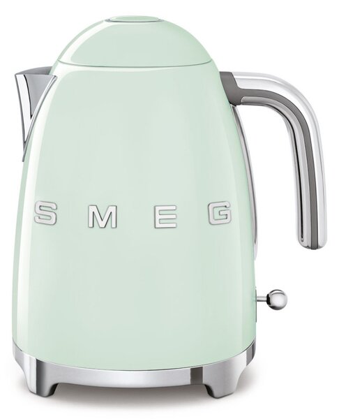 Електрическа кана SMEG KLF03PGEU, 2400 W, 1.7 л, 360° основа, Гланцово покритие, Пастелно зелен