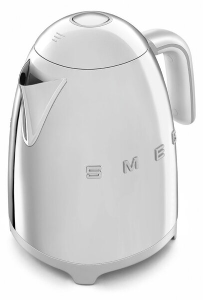 Електрическа кана SMEG KLF03SSEU, 2400 W, 1.7 л, 360° основа, Гланцово покритие, Инокс