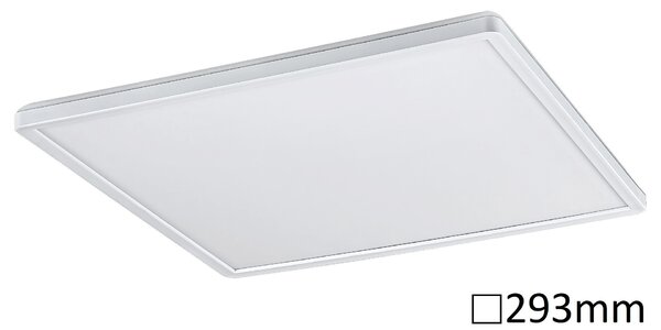 RABALUX Pavel плафон LED 18W бял квадратен, IP20 - 3429