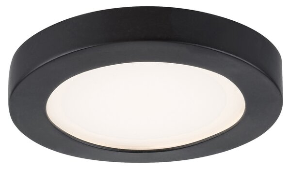 RABALUX Coco, плафон LED 3W,черно,D8,5,IP44 - 5274