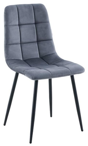 Трапезен стол Cobe Velvet - 45 x 55.5 x 89 cm, различни цветове