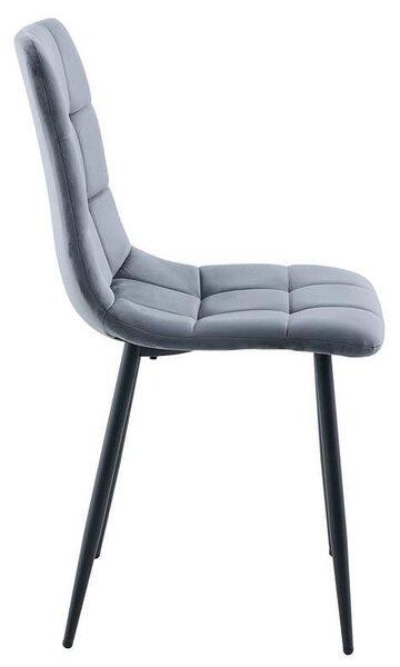Трапезен стол Cobe Velvet - 45 x 55.5 x 89 cm, различни цветове