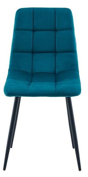 Трапезен стол Cobe Velvet - 45 x 55.5 x 89 cm, различни цветове