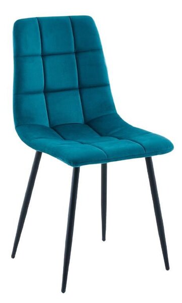 Трапезен стол Cobe Velvet - 45 x 55.5 x 89 cm, различни цветове