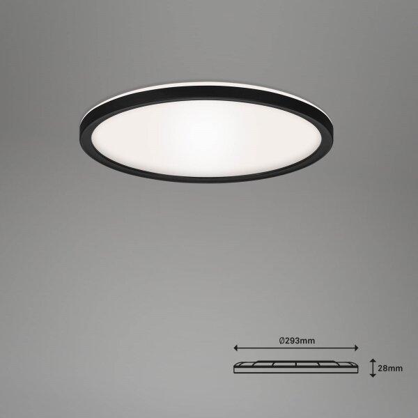 Briloner 7058-015 - LED Димируема лампа SLIM LED/18W/230V Wi-Fi Tuya + д.у