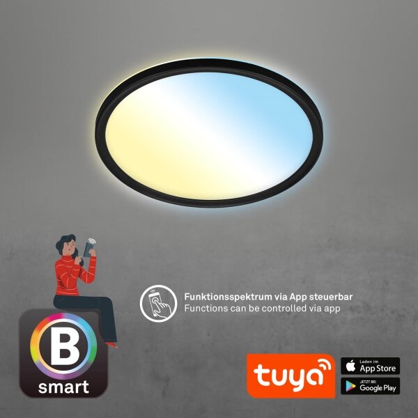 Briloner 7058-015 - LED Димируема лампа SLIM LED/18W/230V Wi-Fi Tuya + д.у