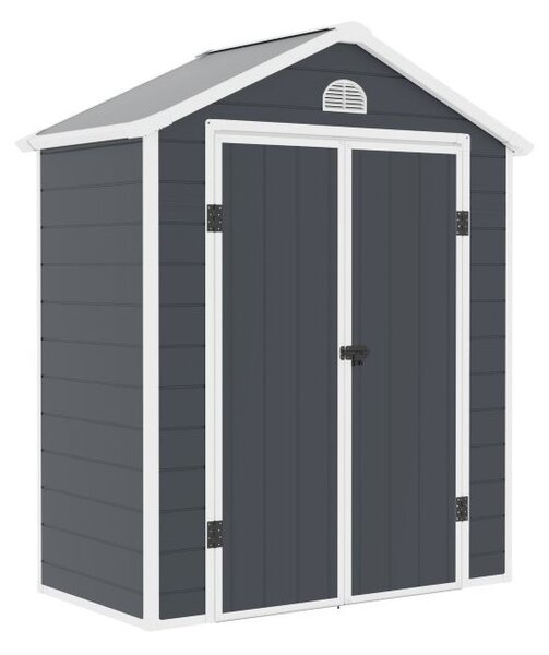 Пластмасова къща за инструменти Bergen 1,9 x 1 м CoverTech антрацит