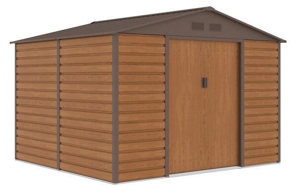 Lahti метална къща за инструменти 2,8 x 2,6 м Магазин Boss woodlike