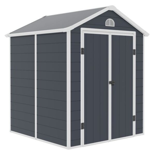 Пластмасова къща за инструменти Bergen 1,9 x 1,9 м CoverTech антрацит