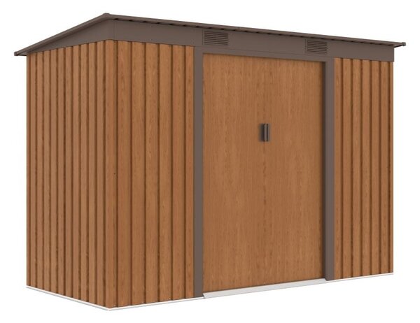 Къща за инструменти в Оклахома 2,6 x 1,2 м Магазин Boss woodlike