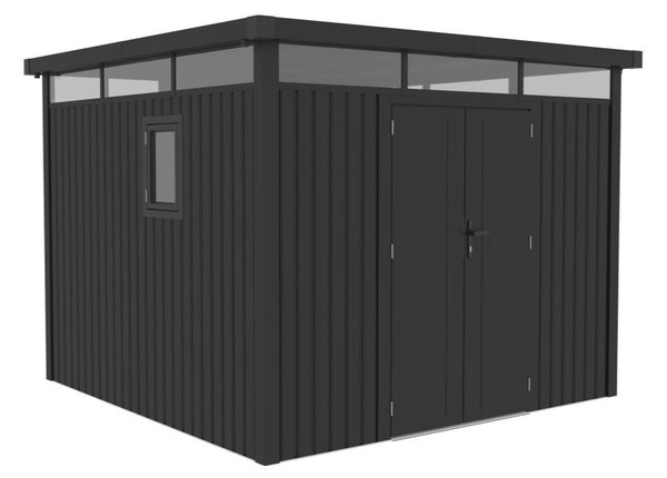 Метален навес за инструменти Falun 2,9 x 2,9 м CoverTech антрацит