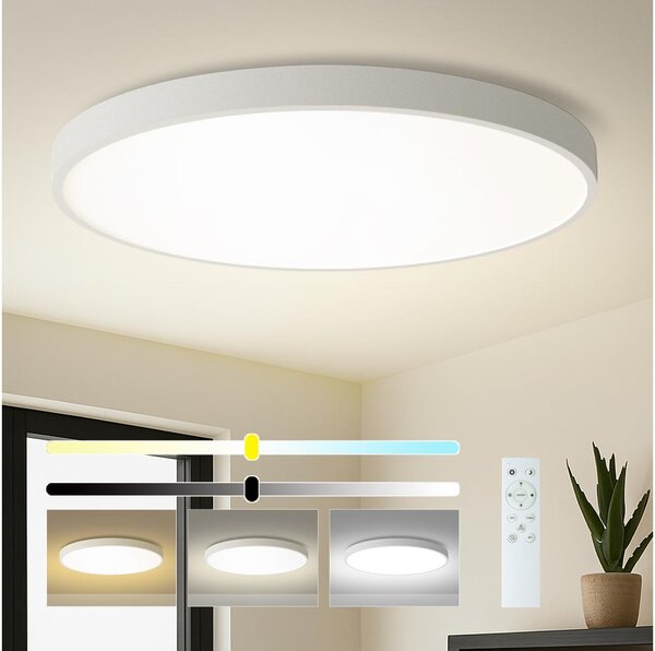Brilagi - Димируемо LED осветително тяло POOL SMART LED/180W/230V Ø 120 см Wi-Fi Tuya бяло +ДУ