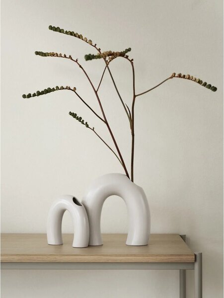 Стелаж от декор от дъб в естествен цвят 105x92x40 cm Sukoya – Blomus