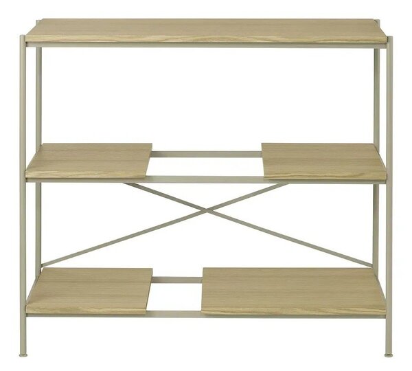 Стелаж от декор от дъб в естествен цвят 105x92x40 cm Sukoya – Blomus