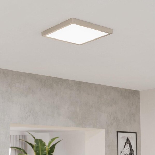 Eglo 901322 - LED таванно осветително тяло FUEVA LED/13W/230V 2700/4000/6500K 29x29 cm хром