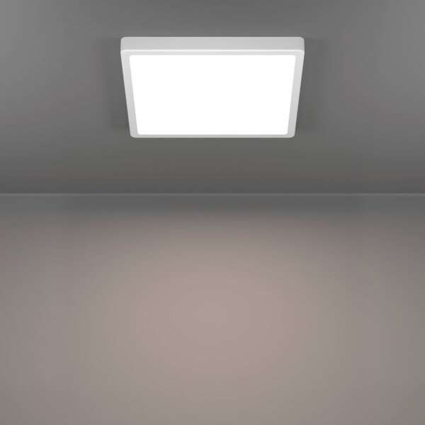 Eglo 901337 - LED плафон за баня FUEVA LED/13W/230V 29x29 cm IP44 бял